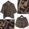 FENDI FF Logo Silk Pyjama Set *New