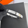 HERMES 2024 Collier de Chien Bracelet WG Diamonds ST