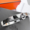 HERMES 2024 Collier de Chien Bracelet WG Diamonds ST