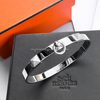 HERMES 2024 Collier de Chien Bracelet WG Diamonds ST