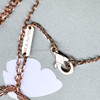 VAN CLEEF & ARPELS 2023 Holiday Pendant Obsidian/ Diamond/ RG