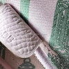 HERMES Silk'in Compact Wallet Mauve Pale/ Rose Darling/ Vert Vertigo *New HERMES Silk'in Compact Wallet Mauve Pale/ Rose Darling/ Vert Vertigo *New