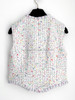 CHANEL 23S Tweed Vest Pearl Buttons 36 *New