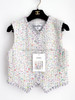 CHANEL 23S Tweed Vest Pearl Buttons 36 *New