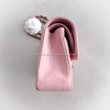 CHANEL 21S Pink Caviar Chevron Small Classic Flap GHW *New