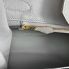 HERMES Birkin 30 Gris Perle Togo Gold Hw *New