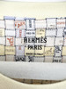 HERMES 'Bolduc Au Carre' Micro T-Shirt Jaune Calisson *New