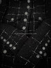 CHANEL 22C Black/White Tweed Jacket 38 *New