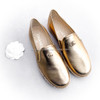 CHANEL Gold CC Espadrilles 36 *New