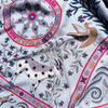 HERMES 'Peuple du Vent' Cashmere Silk Shawl 140 *New