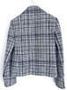 CHANEL 20P Tweed Jacket 34 Blue/ White *New