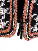 CHANEL 17K Houndstooth Tweed Jacket 36