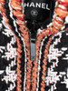 CHANEL 17K Houndstooth Tweed Jacket 36