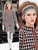 CHANEL 17K Houndstooth Tweed Jacket 36