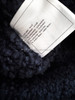 CHANEL 19K CC Teddy Sweater 36 Navy