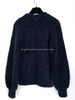 CHANEL 19K CC Teddy Sweater 36 Navy