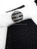 CHANEL 24C Sleeveless Knit Mini Dress 36 Black/ White