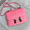 HERMES Constance 24 Rose Azalee Evercolor PHW