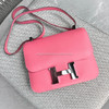 HERMES Constance 24 Rose Azalee Evercolor PHW