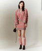 CHANEL 22B Embroidered Knit Vest 34 Beige/ Pink *New