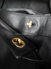 DIOR Wrap Leather Skirt CD Buckle 38 *New