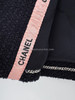 CHANEL 21P Tweed Blazer Jacket 38 Navy