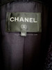 CHANEL 21P Tweed Blazer Jacket 38 Navy