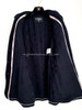 CHANEL 21P Tweed Blazer Jacket 38 Navy