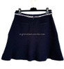 CHANEL 21P Tweed Skirt 38 Navy