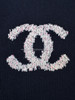 CHANEL 21P Cashmere CC Sweater 38