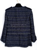 CHANEL 16P Double Breasted Fantasy Tweed Jacket 36 *New