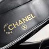 CHANEL Black Patent Mary Janes CC Turnlock 38 *New