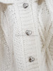 CHANEL 21B Knit Cardigan CC Heart Buttons 38
