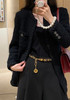 CHANEL 16A Paris in Rome Little Black Jacket 38