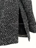 CHANEL 23P Tweed Blazer Jacket 38