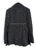 CHANEL 23P Tweed Blazer Jacket 38