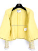 CHANEL 24C Runway Yellow Tweed Jacket 36