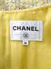 CHANEL 24C Runway Yellow Tweed Jacket 36