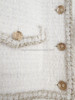 CHANEL 25A Metiers d'Art Paris-Shanghai Little White Jacket 38