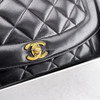 CHANEL Black Lambskin Medium Diana Flap Bag GHW #343xxxx