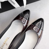 CHANEL 23A Two Tone Patent Pumps 39 *New