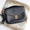 LOUIS VUITTON Pochette Metis Empreinte Noir