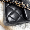 CHANEL Black Medium Classic Flap GHW