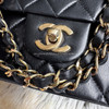 CHANEL Black Medium Classic Flap GHW