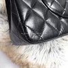CHANEL Black Medium Classic Flap GHW