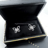 GRAFF Butterfly Silhouette Diamond Stud Earrings GRAFF Butterfly Silhouette Diamond Stud Earrings