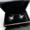 GRAFF Butterfly Silhouette Diamond Stud Earrings GRAFF Butterfly Silhouette Diamond Stud Earrings