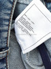 CHANEL 24P Denim Mini Skirt CC Heart Pockets 34 *New