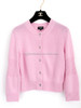 CHANEL 24B CC Turnlock Cashmere Cardigan