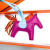 HERMES Rodeo PM Rose Pourpre/ Cornaline/ Celeste HERMES Rodeo PM Rose Pourpre/ Cornaline/ Celeste